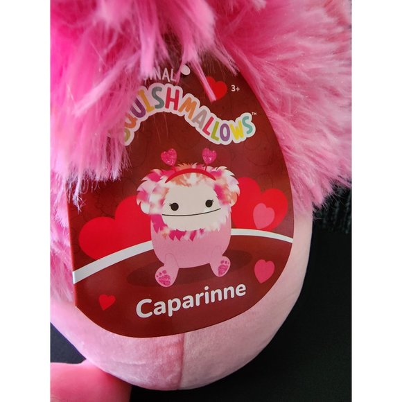 Squishmallows Yeti Bigfoot Caparinne Valentine 12 Inch - Picture 3 of 6
